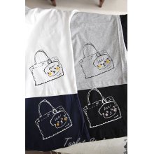 他の写真3: ■YOSHI KONDO  タプレ限定　ピース部長とターンロックBAGのTシャツ　オフ白（サイズ展開あり）