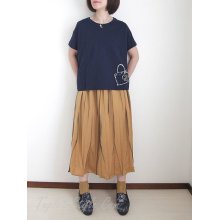 他の写真1: ■YOSHI KONDO  タプレ限定　ピース部長とターンロックBAGのTシャツ　ネイビー（サイズ展開）